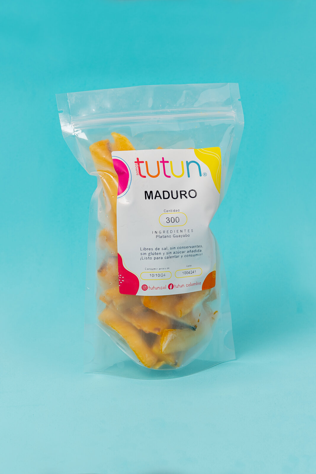 Maduritos empacado